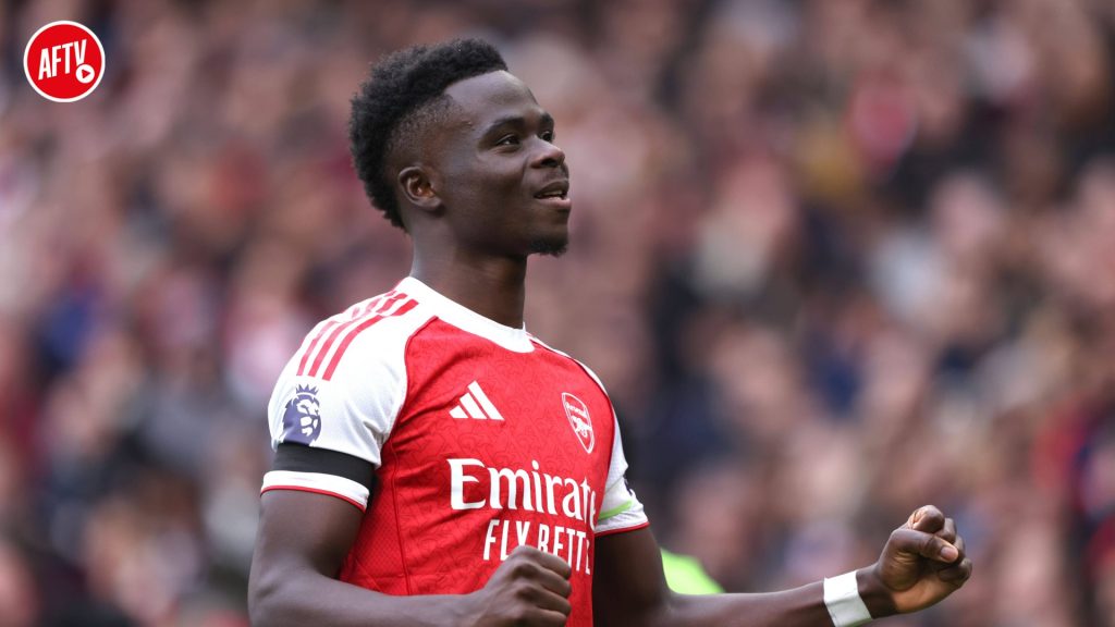 Bukayo saka not 100% fit but still delivering for club and country